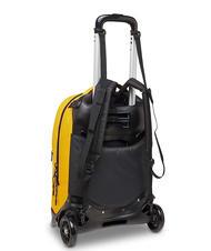 INVICTA NEW PLUG LOGO Sac &agrave; dos Trolley amovible, 2 roues safran - Sacs &agrave; dos &agrave; roulettes - 5