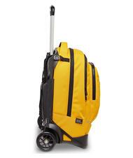INVICTA NEW PLUG LOGO Sac &agrave; dos Trolley amovible, 2 roues safran - Sacs &agrave; dos &agrave; roulettes - 6