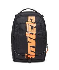 INVICTA NEW PLUG LOGO Sac &agrave; dos Trolley amovible, 2 roues Noir - Sacs &agrave; dos &agrave; roulettes - 2