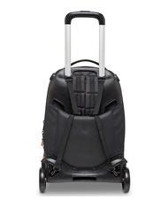 INVICTA NEW PLUG LOGO Sac &agrave; dos Trolley amovible, 2 roues Noir - Sacs &agrave; dos &agrave; roulettes - 4