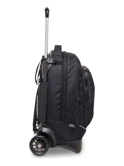 NEW PLUG LOGO Sac &agrave; dos Trolley amovible, 2 roues Noir - Sacs &agrave; dos &agrave; roulettes