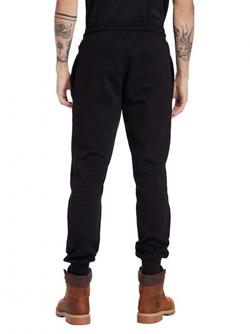 LINEAR LOGO REGULAR Joggeurs noir / botte de bl&eacute; - Costumes de sport pour hommes