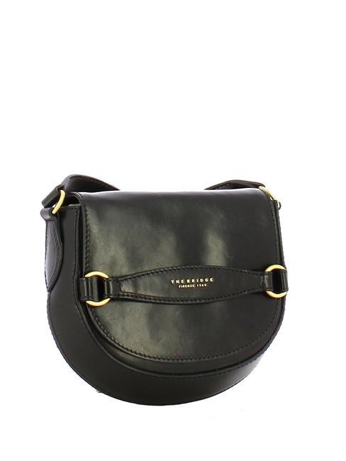 BETTINA Mini sac à bandoulière, en cuir black Gold - Sacs pour Femme