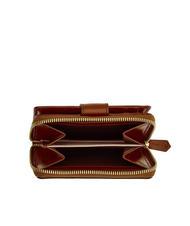 THE BRIDGE LUCREZIA Portefeuille compact en cuir MARRON - Portefeuilles Femme - 4
