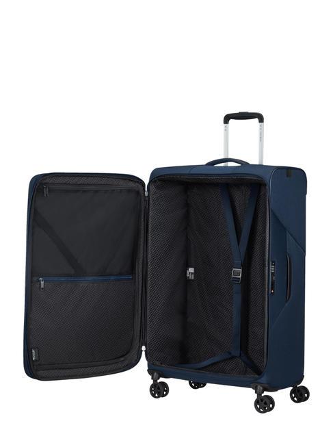 LITEBEAM Grand chariot extensible midnightblue - Valises Semi-rigides