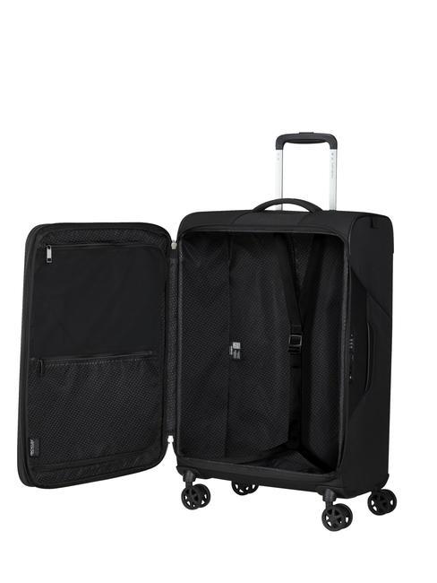 LITEBEAM Chariot extensible moyen NOIR - Valises Semi-rigides