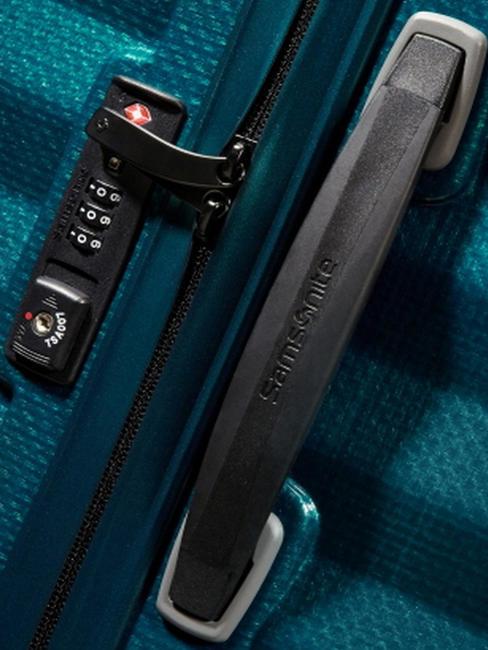 Trolley Linea LITE-SHOCK. extra-large. ultraleggero petrolblue - Valises Rigides