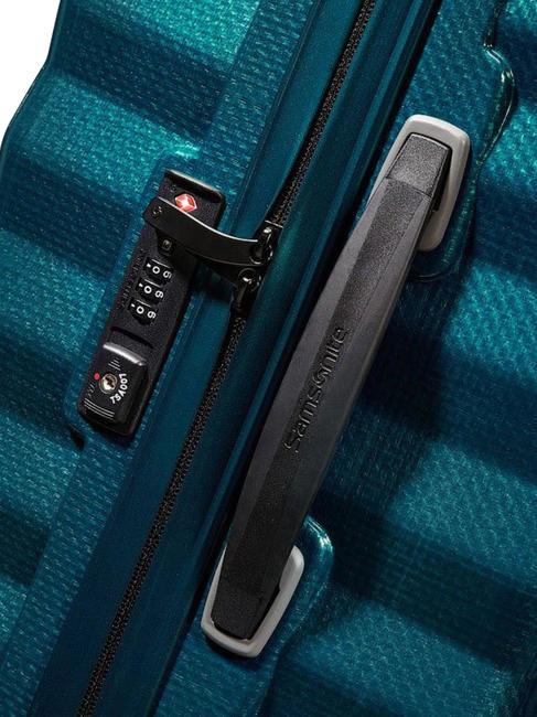 Valise Ligne LITE-SHOCK ; taille moyennne ; ultra-légère petrolblue - Valises Rigides