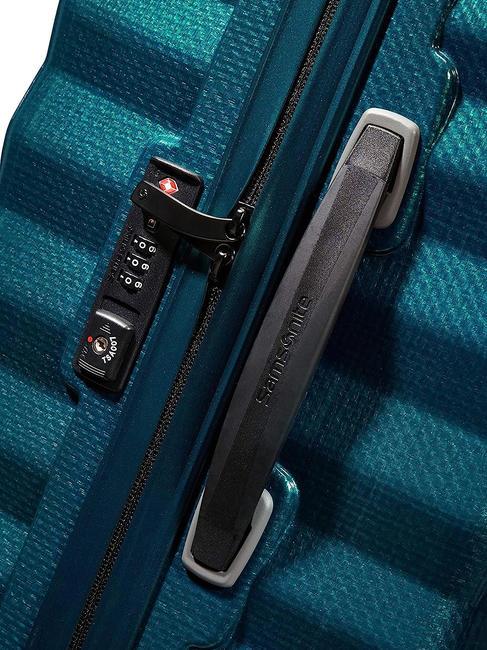 Valise Ligne LITE-SHOCK. valise cabine ; ultra-légère petrolblue - Valises cabine