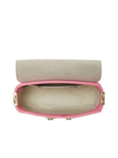 METROPOLIS Micro sac à bandoulière en cuir fleur de quartz/bégonias - Sacs pour Femme