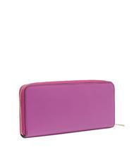 FURLA CAMELIA Grand portefeuille zipp&eacute; en cuir violet - Portefeuilles Femme - 3