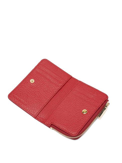 METALLIC SOFT Portefeuille Moyen Femme rubis - Portefeuilles Femme