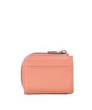 TWINSET OVAL T Porte-cartes porte-cl&eacute;s mousse rose - Portefeuilles Femme - 4
