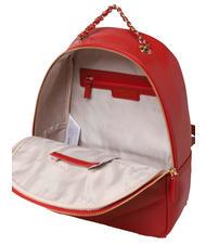 TWINSET MATELASSE Sac &agrave; dos coquelicot - Sacs pour Femme - 4
