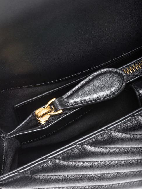 CLASSIC LADY LOVE BAG sac à chevrons noir-or antique - Sacs pour Femme