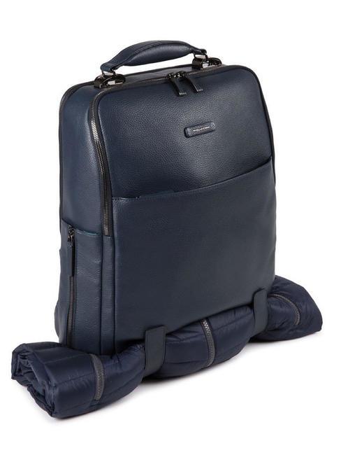 MODUS SPECIAL Sac à dos en cuir pour PC15.6" bleu - Sacs à dos pour ordinateur portable