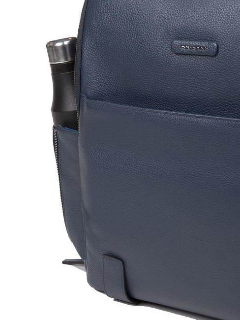 MODUS SPECIAL Sac à dos en cuir pour PC15.6" bleu - Sacs à dos pour ordinateur portable