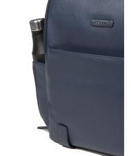 PIQUADRO MODUS SPECIAL Sac à dos en cuir pour PC15.6" bleu - Sacs à dos pour ordinateur portable - 4
