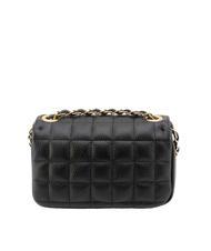 LESAC GIULIA Sac port&eacute; &eacute;paule &agrave; cha&icirc;ne en cuir Dollar noir - Sacs pour Femme - 3