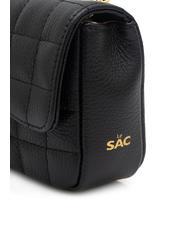 LESAC GIULIA Sac port&eacute; &eacute;paule &agrave; cha&icirc;ne en cuir Dollar noir - Sacs pour Femme - 6