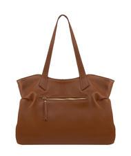 LESAC MARTINA Sac cabas en cuir Dollar cuir foncé - Sacs pour Femme - 3