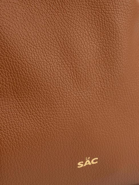 MARTINA Sac cabas en cuir Dollar cuir foncé - Sacs pour Femme