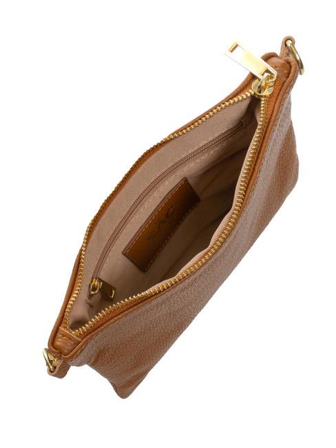 ROBERTA Pochette en cuir Dollar cuir foncé - Sacs pour Femme