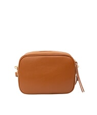 LESAC LUCIA Sac porté épaule double en cuir Dollar cuir foncé - Sacs pour Femme - 3