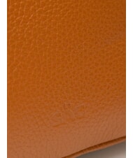 LESAC LUCIA Sac porté épaule double en cuir Dollar cuir foncé - Sacs pour Femme - 6