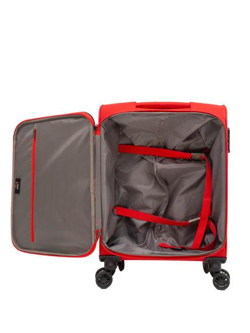 LIGHT FLY Chariot &agrave; bagages &agrave; main rouge - Valises cabine