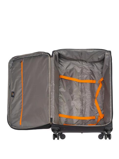 LIGHT FLY Chariot extensible moyen noir - Valises Semi-rigides