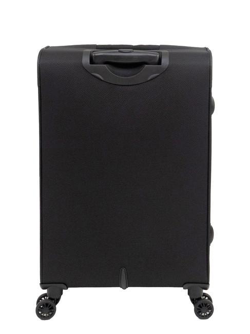 LIGHT FLY Chariot extensible moyen noir - Valises Semi-rigides