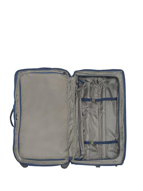 GLOBETROTTER Sac &agrave; roulettes moyen bleu - Valises Semi-rigides