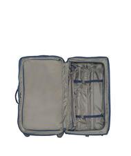 LESAC GLOBETROTTER Sac &agrave; roulettes moyen bleu - Valises Semi-rigides - 3