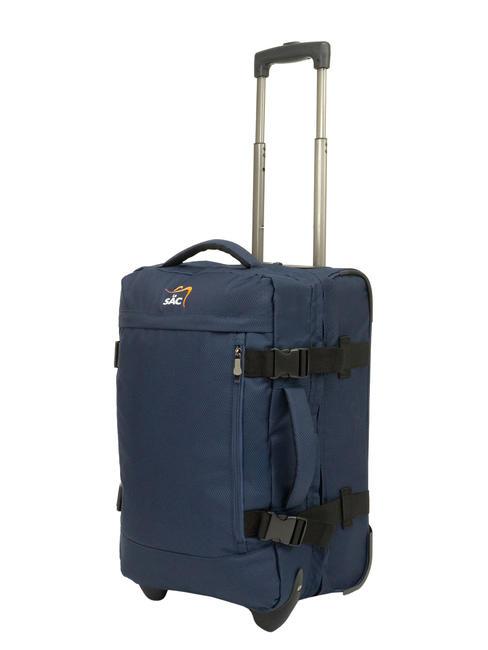 GLOBETROTTER Chariot &agrave; bagages &agrave; main bleu - Valises cabine
