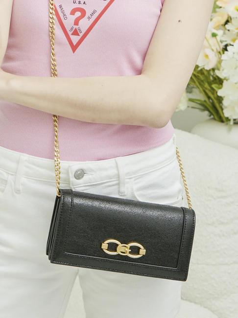 GILDED GAMOUR sac d'&eacute;paule NOIR - Sacs pour Femme