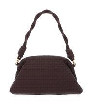 GUESS LISBET Pochette tiss&eacute;e acajou - Sacs pour Femme - 3