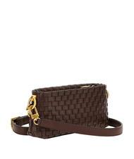 GUESS LISBET Sac bandouli&egrave;re tress&eacute; acajou - Sacs pour Femme - 2