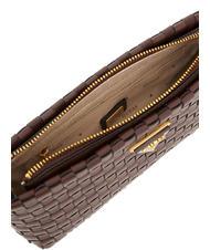 GUESS LISBET Sac bandouli&egrave;re tress&eacute; acajou - Sacs pour Femme - 3