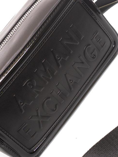 EMBOSSED Sac photo &agrave; bandouli&egrave;re Noir - Sacs pour Femme