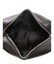 ARMANI EXCHANGE EMBOSSED Sac photo &agrave; bandouli&egrave;re Noir - Sacs pour Femme - 5