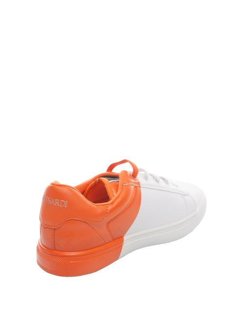 DEREK Enfant Baskets blanc/orange - Chaussures de b&eacute;b&eacute;