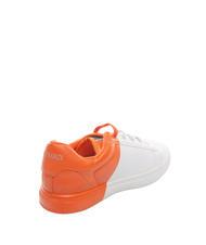 TRUSSARDI DEREK Enfant Baskets blanc/orange - Chaussures de b&eacute;b&eacute; - 4