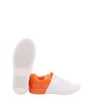 TRUSSARDI DEREK Enfant Baskets blanc/orange - Chaussures de b&eacute;b&eacute; - 5