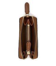 RALPH LAUREN LOGO EMBOSSED Petit portefeuille zipp&eacute; en cuir lauren tan7 - Portefeuilles Femme - 2
