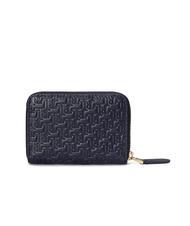 RALPH LAUREN LOGO EMBOSSED Petit portefeuille zipp&eacute; en cuir marine8 - Portefeuilles Femme - 3