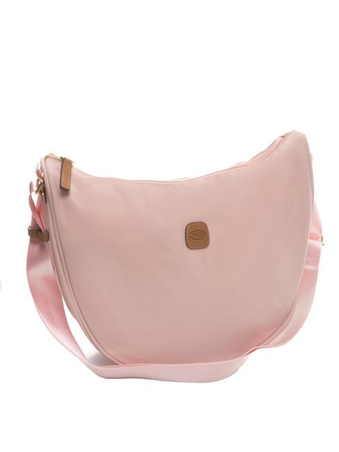 X-COLLECTION Petit sac croissant rose - Sacs pour Femme
