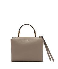 COCCINELLE ARLETTIS Signature Mini sac &agrave; main, avec bandouli&egrave;re taupe chaud - Sacs pour Femme - 3