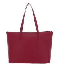 COCCINELLE GLEEN Sac shopping en cuir rouge grenat - Sacs pour Femme - 3