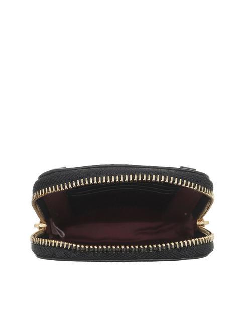 FLOR Pochette pour iPhone avec bandouli&egrave;re Noir - Sacs pour Femme